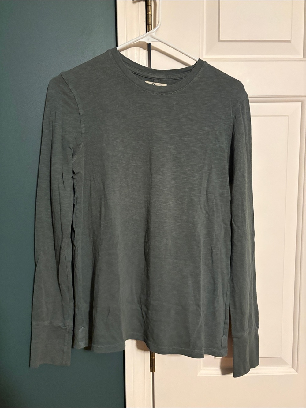 American Apparel olive green  Women's long-sleeve Tee